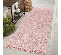 GULLAMBO Fluffy Shaggy Runner Rug - Soft, Non-Slip & Washable Long Pile Carpet for Hallways, Bedrooms, Stairs & Living Rooms - Perfect for High-Traffic Areas, Entryways & Landings