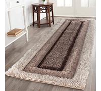 GULLAMBO Long Hallway Runner 220cm x 60cm Modern and stylish Extra Large Carpet Runner Rugs Non Slip, Bedroom Living room Office Decor Hardwearing Hall runners 50mm large and thick pile