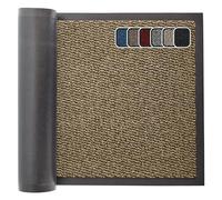 GULLAMBO Non Slip Door Mat - Indoor And Outdoor Use - Kitchen And Office Mat, Super Soft Absorbent Multicolor Barrier Mat, Machine Washable Entrance Rug (Beige, 40cm x 60cm)