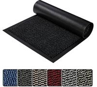 GULLAMBO Non Slip Large Mats Door Mat 90cm x 60cm- Indoor -Outdoor Kitchen Bath Bedroom Office Rubber Backed Front and back door, Super Absorbent Multicolor Barrier Mat, Washable Entrance Floor Mats