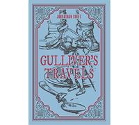Gulliver's Travels, Jonathan Swift Classic Novel, (Adventure, Exploring), Ribbon Page Marker, Perfect for Gifting
