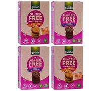 Gullon Gluten Free Cookies Selection 4 Boxes 2 x 200g GF Cookie 2 x 200g Chocolate Chip Cookie Vegetarian Nut, Wheat & Egg Free
