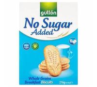 Gullon Sugar Free Biscuits (Pack of 5, Whole grains Breakfast Biscuits)