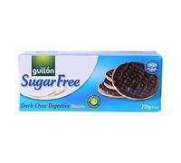 Gullon Sugar Free Chocolate Digestives Dark (270g x 10 pack)