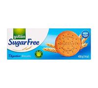 Gullon Sugar Free Digestive Biscuits 400g (6 Pack)