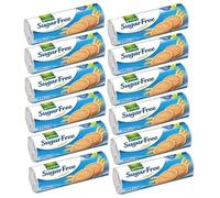 Gullon Sugar Free Maria Biscuits 200g l Biscuit Hamper Available - Perfect for Gifting on mothers & fathers day, Anniversary & Christmas presents to friends & family by zamfoods (Pack of 16)