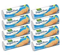 Gullon Sugar Free Maria Biscuits 200g l Biscuit Hamper Available - Perfect for Gifting on mothers & fathers day, Anniversary & Christmas presents to friends & family by zamfoods (Pack of 8)