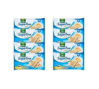 GULLON SUGAR FREE VANILLA WAFERS (8x180g) - Sugar Free Wafers, Wafers Biscuits | Gullon Sugar Free Biscuits, Digestive Biscuits Multipack | Sugar Free Snacks, No Sugar Added | Sugar Free Sweet Treats