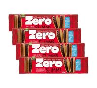 Gullón Zero Slimms No Added Sugar Milk Chocolate Digestive 150g (Pack of 4)