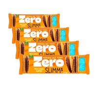 Gullon Zero Slimms No Added Sugar Milk Chocolate Oaties 150g (Pack of 4)