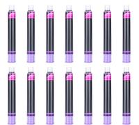 Gullor 35 Pieces Fountain Pen Ink Cartridges with Storage Box, Pen Refills, International Standard Size 2.6 mm Bore Diameter