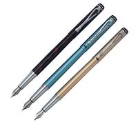 Gullor Jinhao 301 Fountain Pen, Medium Nib(0.5MM), 3 Colors, 3PCS