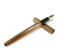 Gullor Noblest simple style Jinhao 155 fountain pen golden