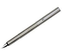 Gullor Refillable Fountain Pen JH35 with Ink Converter, Metal Body, Gift Box, Fine Nib, Silver