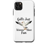 Gulls Just Wanna Have Fun Seagulls Women Girls Case for iPhone 11 Pro Max