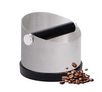 GullSkies Coffee Knock Box, Stainless Steel Coffee Bin, Espresso Knock Box, Coffee Grounds Container Knock Box, Coffee Machine Accessories for Recycling Coffee Grounds