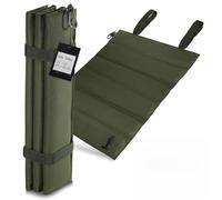 GullSkies Sit Mat Outdoor, Extra Large Foldable Seat Pad 42 x 32 cm, Waterproof & Wear-Resistant, Thermal Seat Cushion for Hiking & Camping, Sit Pad.(Green)