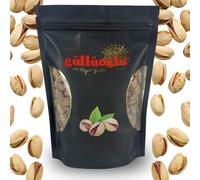 Gulluoglu Turkish Gaziantep Pistachios, 8.8oz - 250gr (1 PACK), in shell (roasted-salty), daily fresh shipment from Istanbul/Turkey