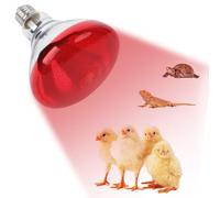 guloeuo Chick Heat Lamp 250W Thick Safe Heating Light Bulbs