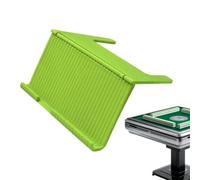 guloeuo Mahjong Racks | Foldable 3D Printed Slide in Stand Space Saving | American Mahjong Mat | for Table Game Travel Home Beginner Play Train