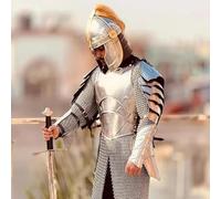 Gulvintilabcal Lord Of The Rings Medieval Knight Steel Larp Elven Full Body Armor Suit- Cosplay