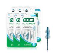 GUM - 10070942066140 Proxabrush Go-Betweens Interdental Brush Refills, Wide, 8 Count (Pack of 6)