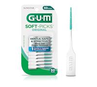 GUM - 6323R Soft-Picks Original Dental Picks, 50 Count