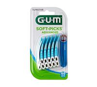 GUM 649 SOFTPICKS Advanced Small Pack of 60 Black Standard