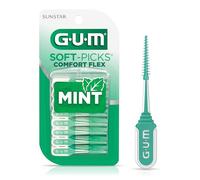 GUM-6705R Soft-Picks Comfort Flex Mint Dental Picks, New Invigorating Mint Flavor, 80 Count