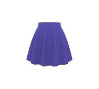 Gum & Berries Girls Skater Skirt High Waist Flared Mini Skirt Casual Dance Party Outfit Purple 13 Years