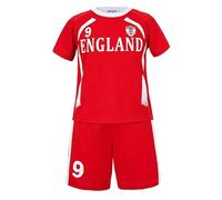 Gum & Berries Kids Football T-Shirt & Shorts Kit England Barcelona Outfit Training Top Soccer