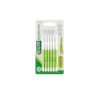GUM Bi-Direction Interdental Brush ISO 1 Green 6 Pack