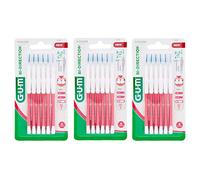Gum Bi-Direction Interdental Brushes Pack of 6 1.2 mm Pink (Pine Tree)
