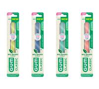 GUM Classic 408 Toothbrush Extra Soft Biobased Recycled Assorted 1 pcs