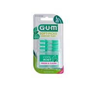 Gum Comfort Flex Cool Mint Large Soft Brush, 40 Brushes