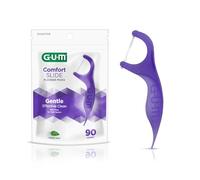 GUM Comfort Slide Flossers for Tight Spaces, Fresh Mint, Dental Floss Picks, 90 Count