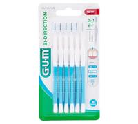 GUM Interdental Toothbrush, 0.9mm, Azure, Soft, Not Powered, 6 count