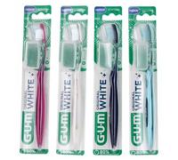 6x Gum Toothbrush Original White Medium