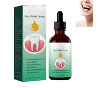 Gum Regrowth,Gum Repair for Receding Gums,Gum Repair Regrowth Teeth Whitening,Gum Treatment,Gum Treatment Mouthwash,Antibacterial Mouthwash Gum Disease,Natural Gum Restore Plus Liquid Drops Mouthwash
