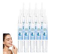 Gum Repair Gel, Deep Cleaning Protect Gums & Oral Care, Mullein Gum Shielded Therapy Gel & Teeth Whitening Essences Pen, Protect Gums and Freshen Breath, Soothing Care Moisturizing Teeth Gels. (9PCS)