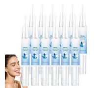 Gum Repair Gel, Deep Cleaning Protect Gums & Oral Care, Mullein Gum Shielded Therapy Gel & Teeth Whitening Essences Pen, Protect Gums And Freshen Breath, Soothing Care Moisturizing Teeth Gels. (12PCS)