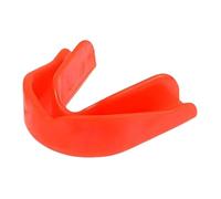 Gum Shield Mouth Guard Boil Bite Mouthguard All Sport Boxing Martial Art Football Hockey Rugby Baseball Karate Cricket Adults & Junior Size (Red, Senior)