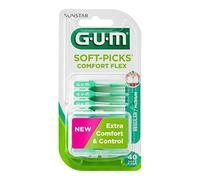 Gum Soft-Picks Comfort Flex Regular Pack of 40 (3 x 40 Pieces)