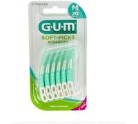 Gum Soft Picks Interdental Brush Regular 30 Units Green