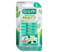 GUM Soft-Picks Minty Large 40 pcs