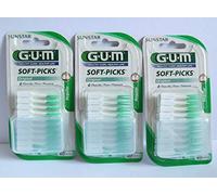GUM Soft Picks Original Interdental Brushes Pack of 40 (3 x 40 Brushes)