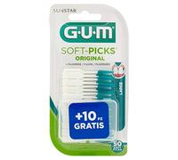 Gum Soft-Picks Original Rubber Brushes, Large, 50 Pieces