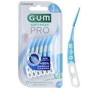 Gum Soft Picks Interdental Brush Small 30 Units Blue