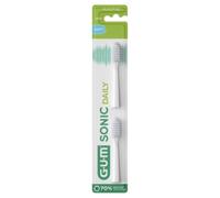 Gum Sonic Daily Brush Refills 2 Units White