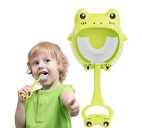Gum Soother - Aid, Silicone Chewer for Child Growth Soft Grip Bite Helper with Gentle Texture, Tool, Teether Training Toothbrush for Development and Early Learning
